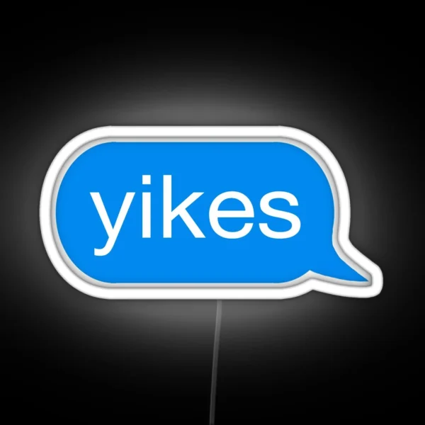 YIKES RGB Neon Sign