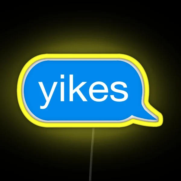 YIKES RGB Neon Sign