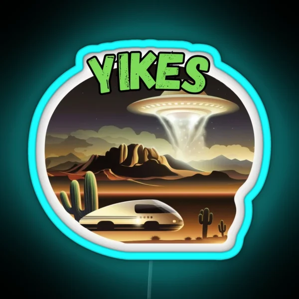Yikes RGB Neon Sign