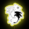 Yin Yang How to Train Your Dragon Toothless Neon Sign Kit