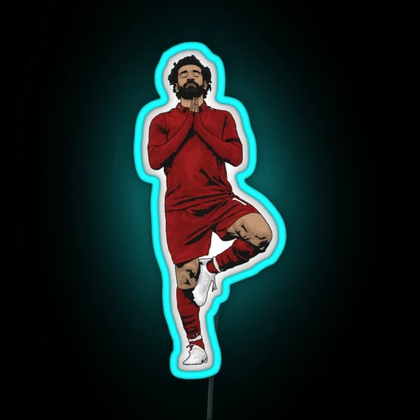 Yoga Mo Salah RGB Neon Sign