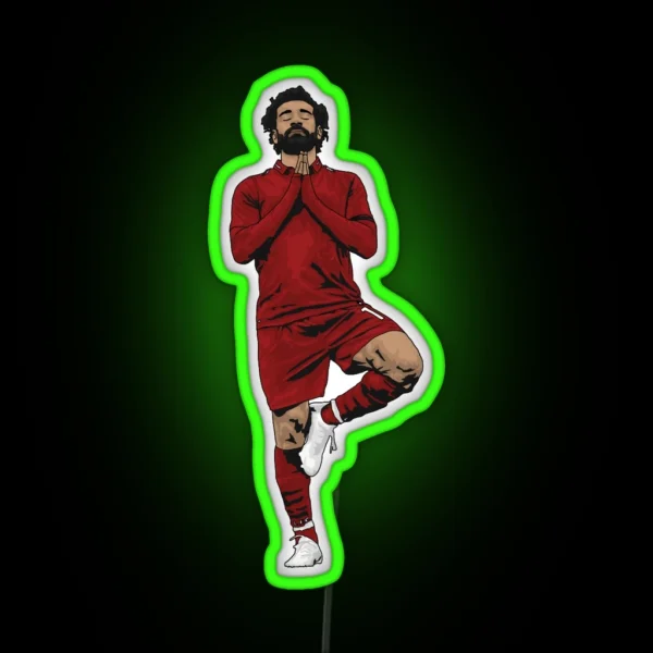 Yoga Mo Salah RGB Neon Sign
