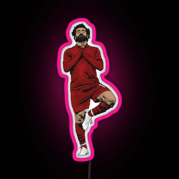 Yoga Mo Salah RGB Neon Sign