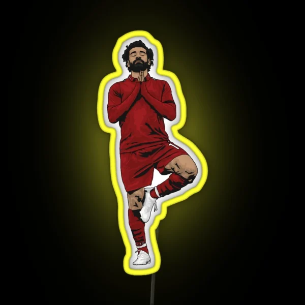Yoga Mo Salah RGB Neon Sign