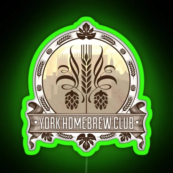 York Homebrew Club RGB Neon Sign