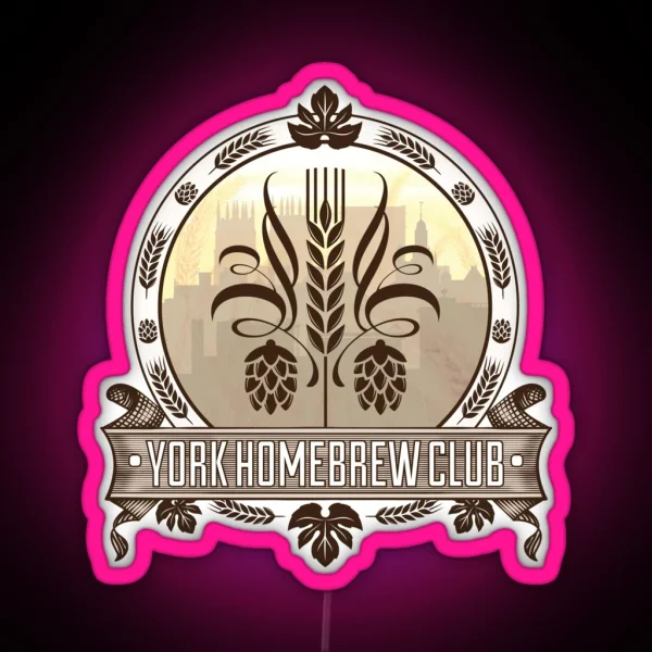 York Homebrew Club RGB Neon Sign