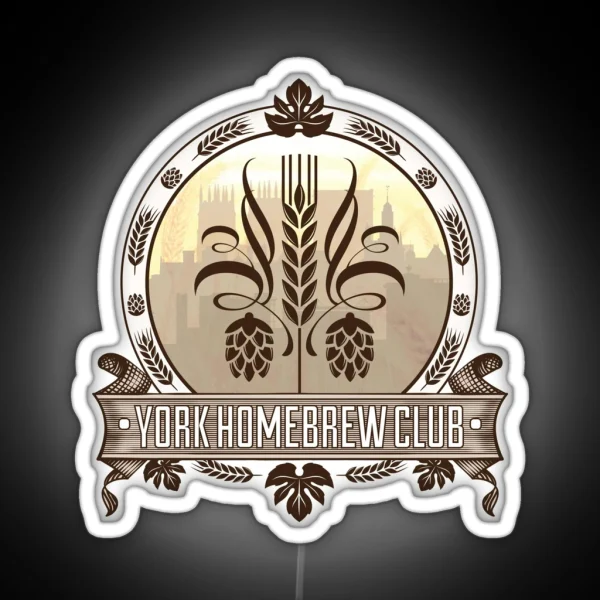 York Homebrew Club RGB Neon Sign