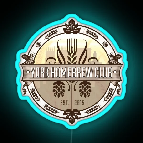 York Homebrew Club RGB Neon Sign