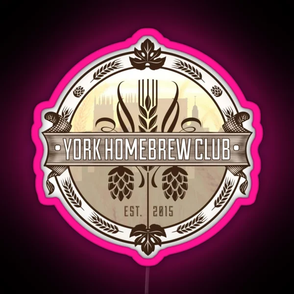 York Homebrew Club RGB Neon Sign