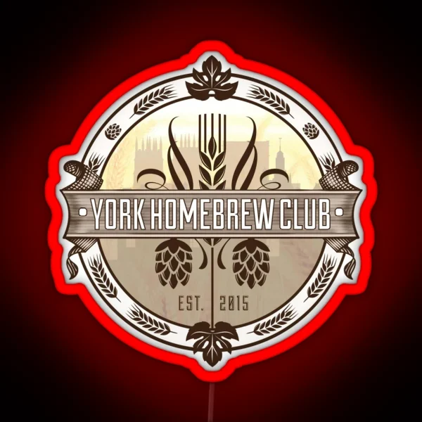 York Homebrew Club RGB Neon Sign