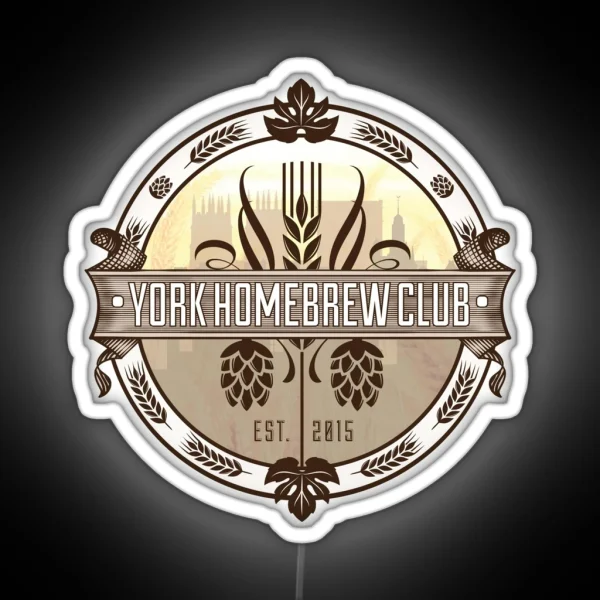 York Homebrew Club RGB Neon Sign