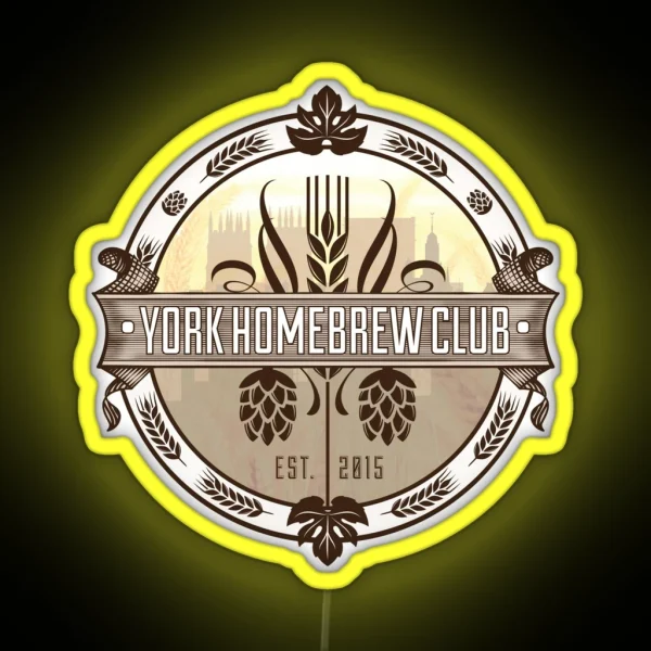 York Homebrew Club RGB Neon Sign