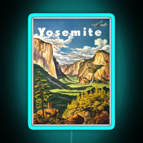 Yosemite Travel RGB Neon Sign