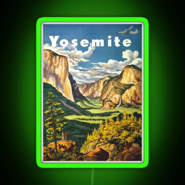 Yosemite Travel RGB Neon Sign