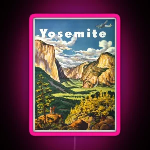 Yosemite Travel RGB Neon Sign