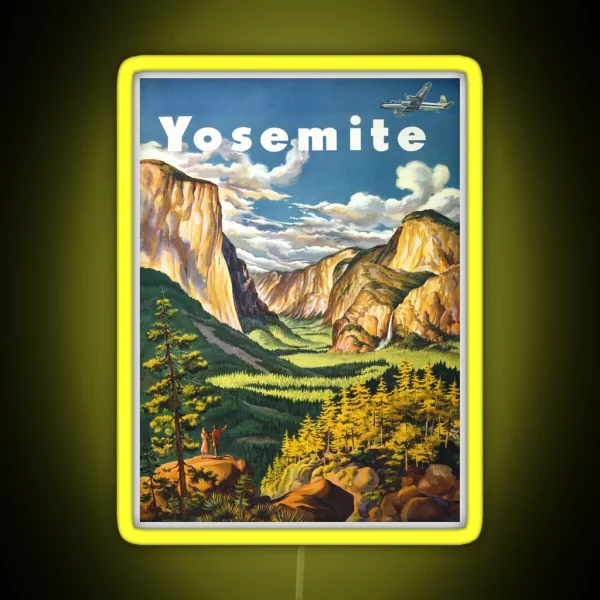 Yosemite Travel RGB Neon Sign