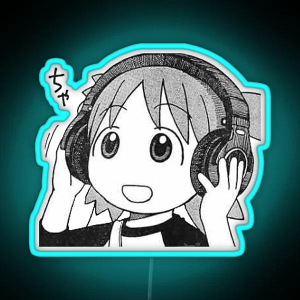 Yotsuba Koiwai Jam RGB Neon Sign