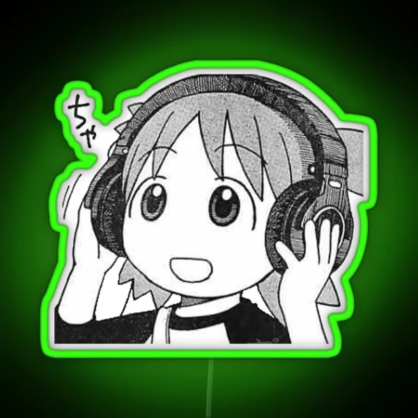 Yotsuba Koiwai Jam RGB Neon Sign