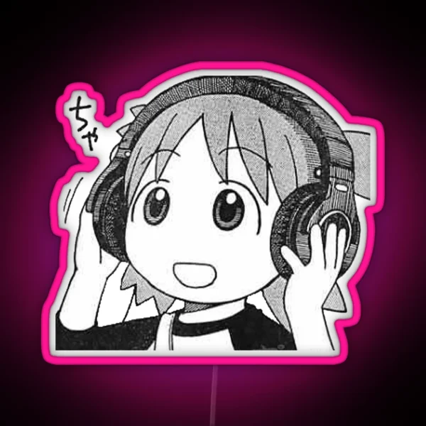 Yotsuba Koiwai Jam RGB Neon Sign