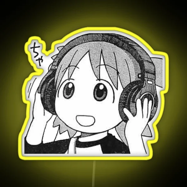 Yotsuba Koiwai Jam RGB Neon Sign