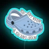 Neon Sign with Retro Music Theme 'Crocin' Electric Lighting Decor