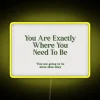 Empowering Mindful Spaces with Vibrant RGB Neon Motivational Wall Decor Signs