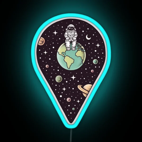 You Are Here RGB Neon Sign