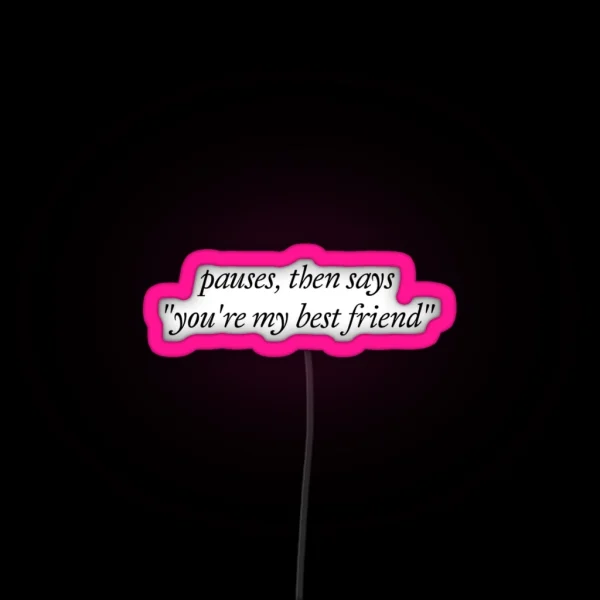 You Are In Love RGB Neon Sign