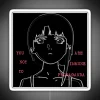 Neon Sign Featuring Serialized Quote from 'Serial Experiments Lain' Series