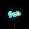 Eye-catching personalized 'You Are So Loved' RGB Neon Wall Sign