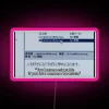 Neon Quote Sign with Aesthetic RGB Lighting and Philosophical Message