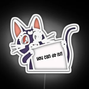 You Can Do It Meow RGB Neon Sign