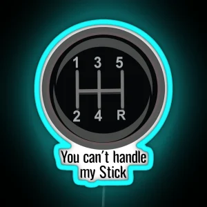 You Can T Handle My Stick RGB Neon Sign