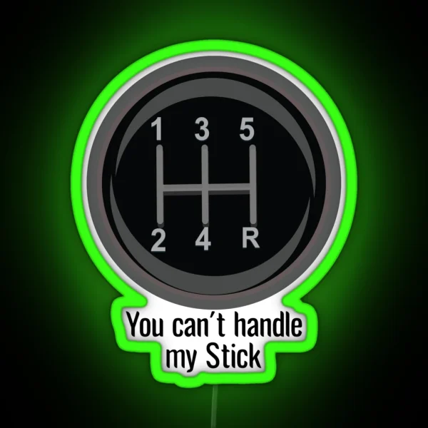 You Can T Handle My Stick RGB Neon Sign