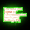 Eye-catching Neon Sign Adds Bold Personality to Modern Home Decorations Space