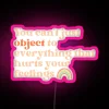 Controversy in Colorful Form: 'You Can't Just Object' Statement Sign