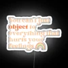 Modern outdoor decorative LED signs in full color RGB neon.