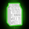 Neon Sign Bar Humor Home Decor Drink Inspired Kitchen Lighting