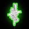 Unique Personalized RGB Neon Sign with Yield to Love Home Decor