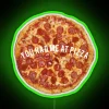 Vintage Neon Pizza Sign Decoration with Color Changing RGB Lighting