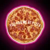 RGB LED neon canvas sign with customizable vibrant neon display