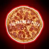 Eye-catching Pizza Themed Neon Sign for Foodies and Home Decor Enthusiasts