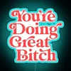 Empowering Motivational Home Decor with Bright RGB Neon Lighting