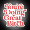 Motivational Home Decor Sign with RGB Color Changing Neon Lights