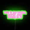 RGB Neon Home Decor Sign, Fun Living Room Wall Accent