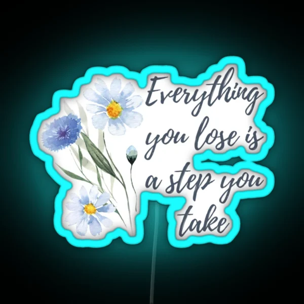You Re On Your Own Kid Taylor Swift Lyrics RGB Neon Sign