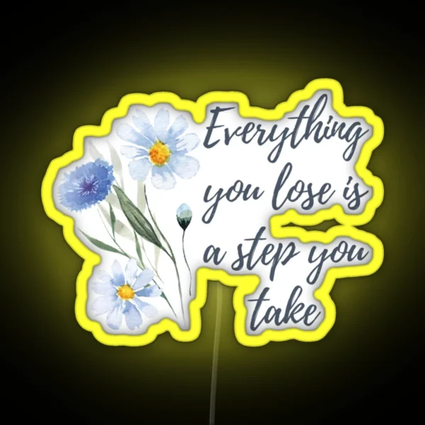 You Re On Your Own Kid Taylor Swift Lyrics RGB Neon Sign