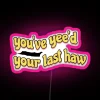RGB Neon Sign with Dynamic Color Changing LED Display Artwork