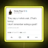 RGB Neon Artwork Featuring Young Thug's GOAT Tweet Graphic Display
