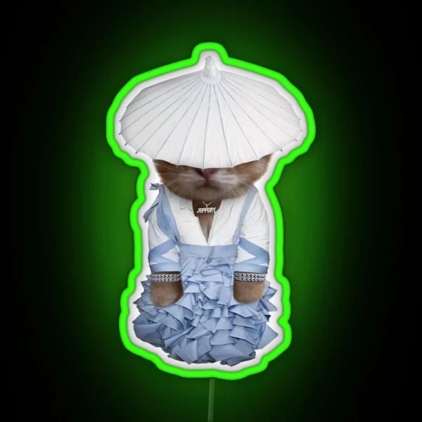 Young Thug Jeffery Kitty RGB Neon Sign
